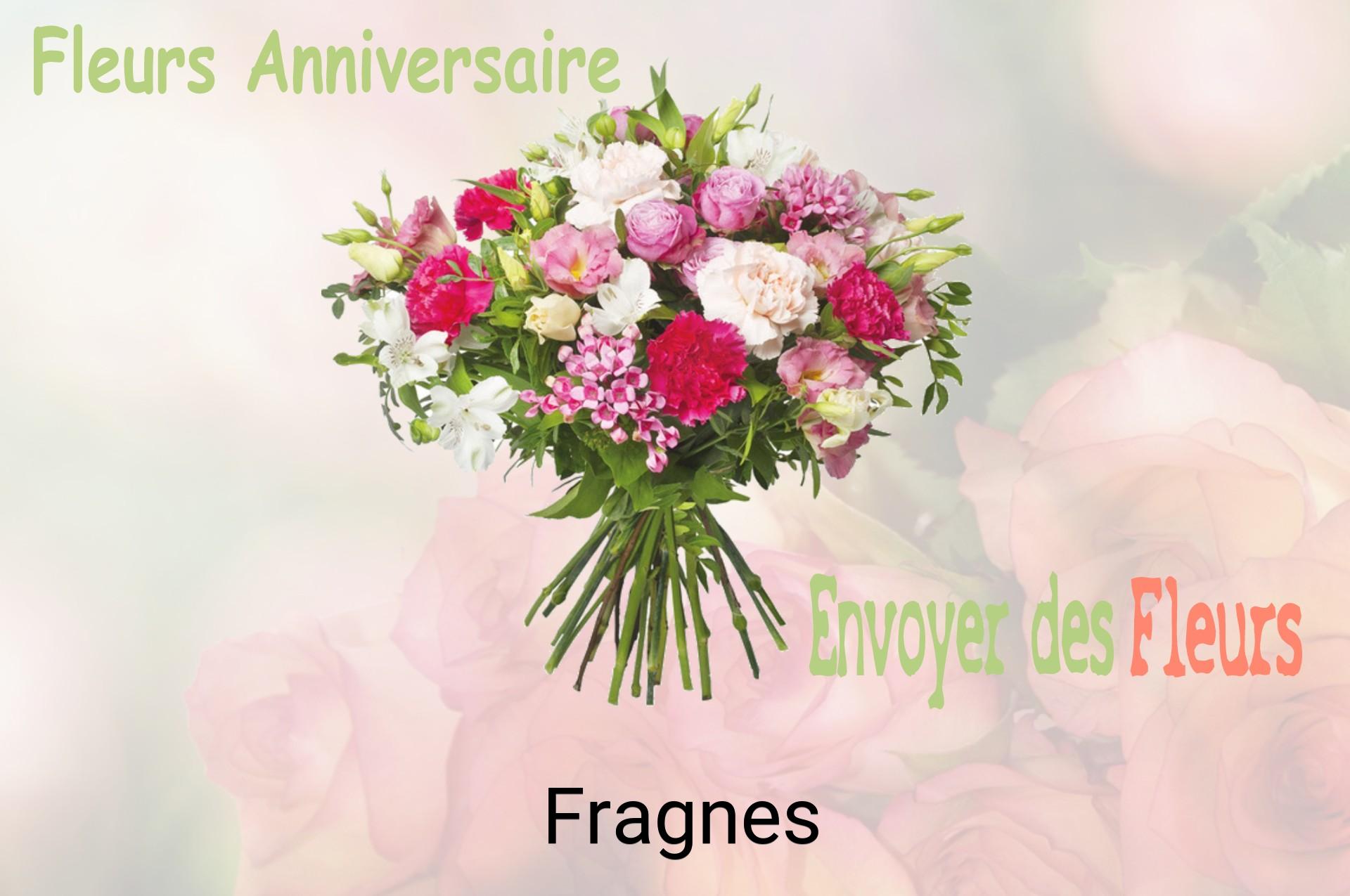 Bouquet de fleurs d’anniversaire livré à Fragnes